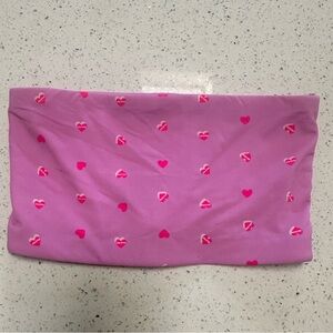 Skims bandeau style in petal, size XXS